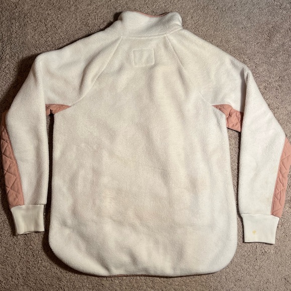 Abercrombie Asymmetrical Snap-Up Fleece Sweater - Picture 5 of 7